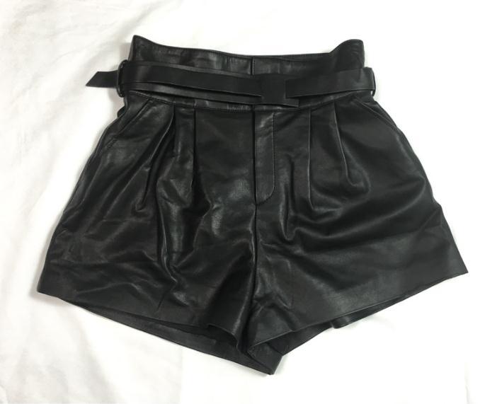 Pauline | Trendy Frauen Harajuku Leder Shorts