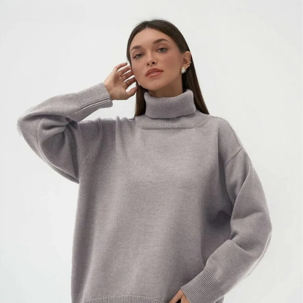 Pauline | Classic Rollkragenpullover für Frauen