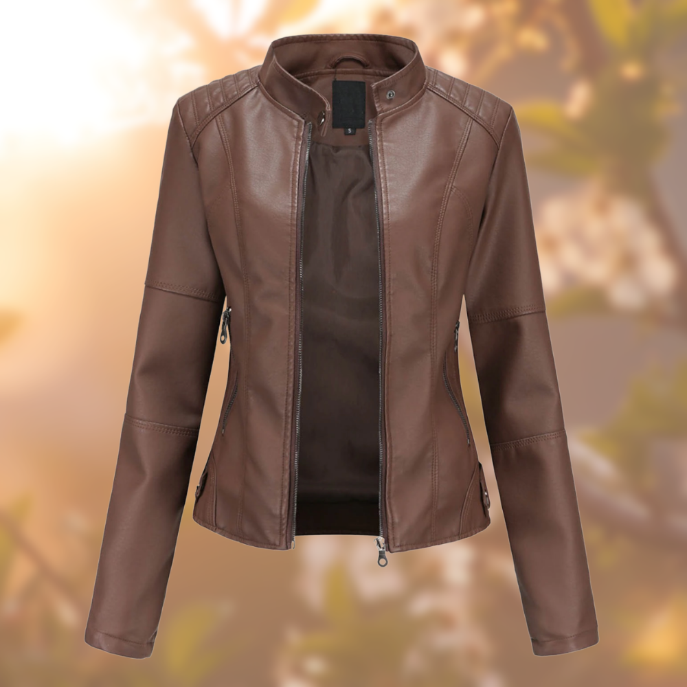 Viviana | Elegante Lederjacke