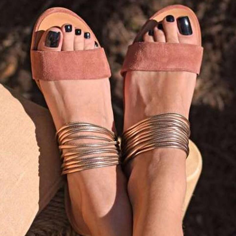 Vera | Platte Boho Sandalen