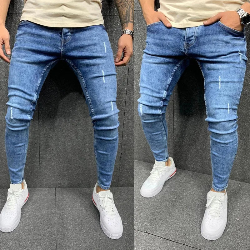 Pieter | Zerfetzte Denim-Hose