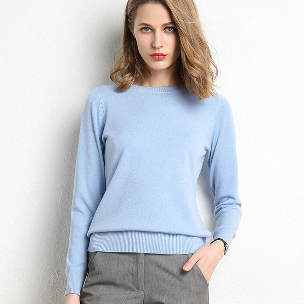 Isabelle | Zeitloser Wollpullover für Damen