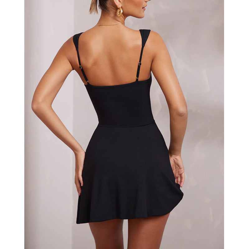 Pauline | Glamorous Sling Backless Kleid